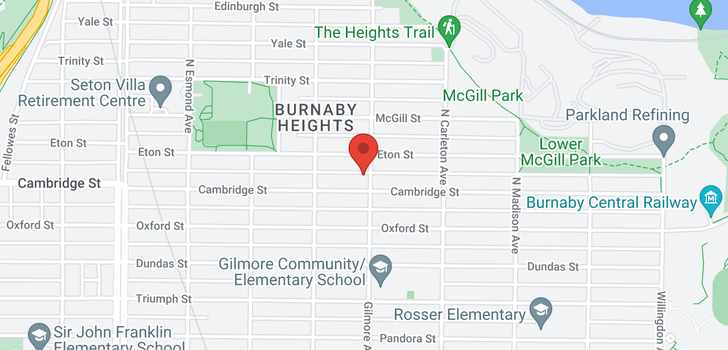map of 225 N GILMORE AVENUE